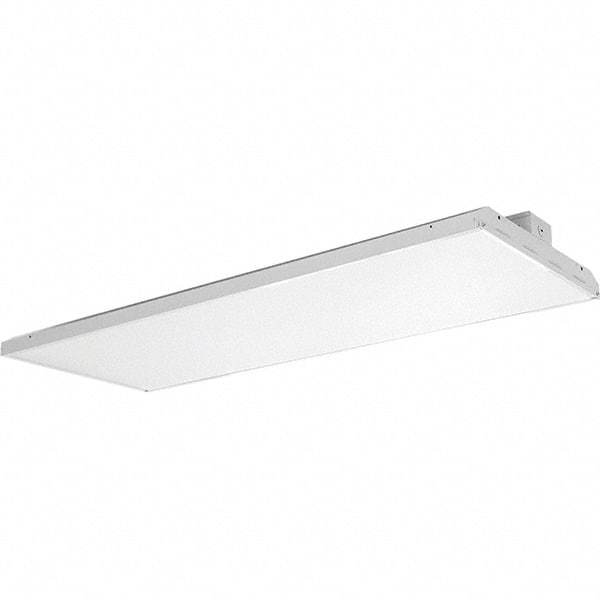 Eiko Global - 1 Lamp, 265 Watts, LED, High Bay Fixture - 4' Long x 92.5mm High x 440mm Wide, 120-277 Volt, Steel Housing - Eagle Tool & Supply