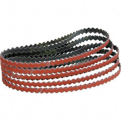 Dynabrade - 1/2" Wide x 12" OAL, 120 Grit, Ceramic Abrasive Belt - Ceramic, Coated, Y Weighted Cloth Backing, Wet/Dry - Eagle Tool & Supply