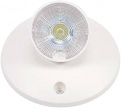 Philips - 1 Head, 3.6V, Thermoplastic, LED Emergency Light - 2 Watts, 4" Long x 4" High x 7" Wide, Battery Not Included - Eagle Tool & Supply