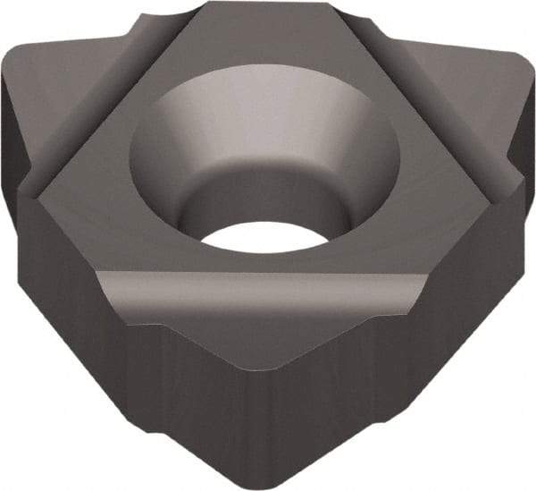 Vargus - 5UER External Right Hand 3 H90 Laydown Threading Insert - Grade VTX, TiAlN Coated Carbide, 15.88mm Inscribed Circle - Eagle Tool & Supply