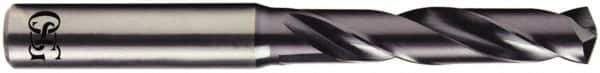 OSG - 7.7mm 140° Solid Carbide Jobber Drill - WD1 Finish, 91mm OAL - Eagle Tool & Supply