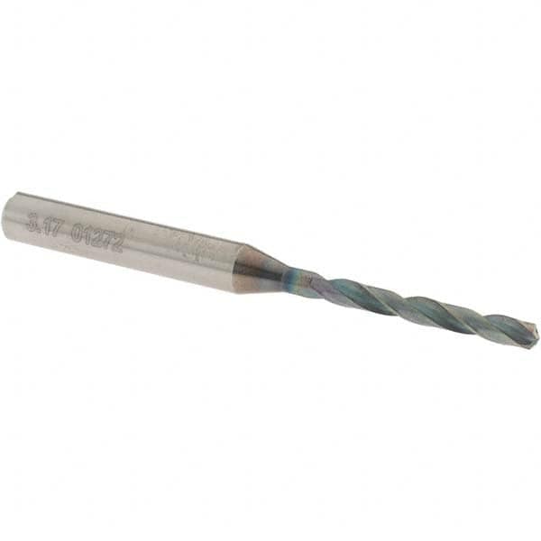 OSG - 3.17mm 140° Solid Carbide Jobber Drill - Eagle Tool & Supply