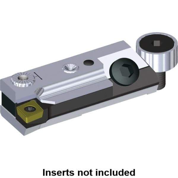 Kennametal - Series C-Style, Right Hand Cut, Boring Cartridge - 16.15mm Back of Bar to Cutting Edge, FBSCLCL09CA06F Insert, 45.5mm OAL, 95° Lead Angle - Eagle Tool & Supply