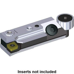 Kennametal - Series C-Style, Right Hand Cut, 16mm Min Bore Diam, Boring Cartridge - 16.15mm Back of Bar to Cutting Edge, Insert Style CCMT060204, 45.5mm OAL, 95° Lead Angle - Eagle Tool & Supply