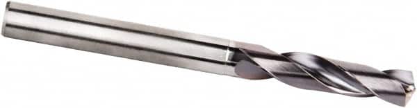 Kennametal - 11.1mm 135° Spiral Flute Solid Carbide Screw Machine Drill Bit - Eagle Tool & Supply