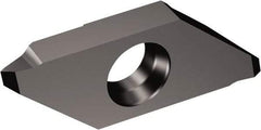 Sandvik Coromant - MAT3 Grade 1105, External Partial Profile 60° Threading Insert - 0.35 to 10mm & 24 to 72 TPI Ext Pitch, Right Hand Insert, Carbide - Eagle Tool & Supply