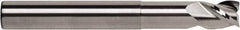 RobbJack - 1", 1" LOC, 1" Shank Diam, 6" OAL, 3 Flute, Solid Carbide Square End Mill - Single End, Diamond-Like Carbon (DLC) Finish, Spiral Flute, 40° Helix, Centercutting, Right Hand Cut, Right Hand Flute, Series FM-301 - Eagle Tool & Supply