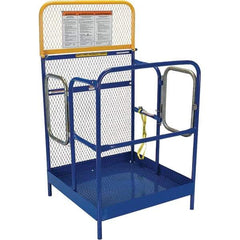 Vestil - 65" Platform - Forklift Work Platform, 1,000 Lb Capacity, 65-5/8" Platform Height, 36" Base Width x 36" Base Depth - Eagle Tool & Supply