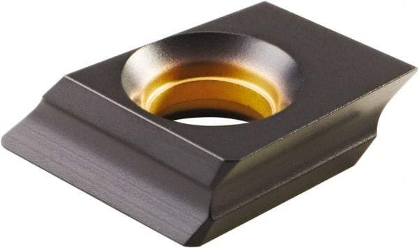 Kennametal - D2FIX110403 HP Grade KCU10 Carbide Turning Insert - AlTiN Finish, 56° Irregular, 4mm Thick, 0.012" Corner Radius - Eagle Tool & Supply