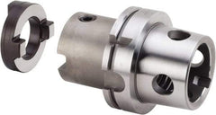 Kennametal - Series HTS, Head Connection 40, 100mm Shank Diam, Drill Body - 69.95mm Drill Body Length to Flange, KM Toolholder, 70mm Nose Diam, 148.85mm OAL, 85mm Drill Body Length, Modular Connection, Through Coolant - Eagle Tool & Supply
