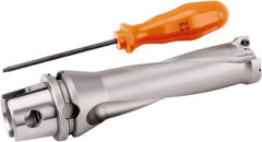 Kennametal - 114.3mm Max Drill Depth, 3xD, 38.1mm Diam, Indexable Insert Drill - 2 Inserts, 50mm Shank Diam, KM50 Modular Connection Shank - Eagle Tool & Supply