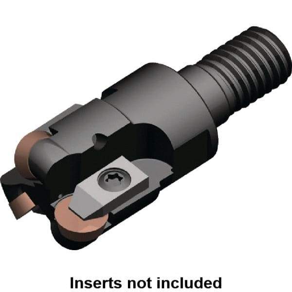 Kennametal - 20mm Cutting Diam, 0.7874" Max Depth of Cut, Modular Connection Indexable Copy End Mill - 2 Inserts, RP.N 0903.. Insert, KIPR Toolholder, Through Coolant - Eagle Tool & Supply
