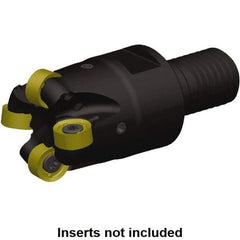 Kennametal - 40mm Cutting Diam, 1.5748" Max Depth of Cut, Modular Connection Indexable Copy End Mill - 5 Inserts, RN.J 10T3M0.N.. Insert, KDR Toolholder, Through Coolant - Eagle Tool & Supply