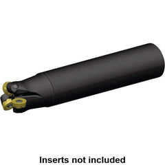Kennametal - 24mm Cutting Diam, 32mm Shank Diam, 1.575" Max Depth of Cut, Straight Shank Indexable Copy End Mill - 2 Inserts, RP.T 1605M0.. Insert, KSRM Toolholder, Steel, Through Coolant - Eagle Tool & Supply