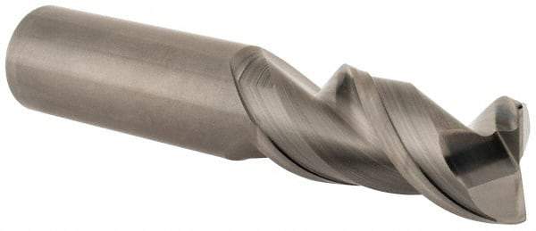 Kennametal - 3/4", 2 Flute, Single End, Solid Carbide, 0.03" Corner Radius End Mill - 4" OAL, 45° Helix, Right Hand Flute, 1-5/8" LOC, Right Hand Cut - Eagle Tool & Supply