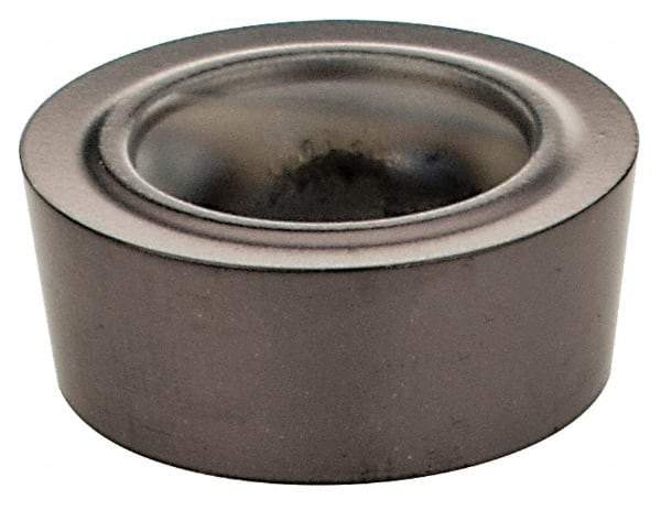 Kennametal - RCGT0803M0 MS Grade KCU10 Carbide Turning Insert - AlTiN Finish, Round, 8mm Inscr Circle, 1/8" Thick - Eagle Tool & Supply