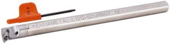 Kennametal - 16mm Min Bore Diam, 181.17mm OAL, 12mm Shank Diam, L-SDUP Indexable Boring Bar - 22.35mm Max Bore Depth, DP.. 070204 Insert, Screw Holding Method - Eagle Tool & Supply