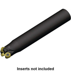 Kennametal - 32mm Cutting Diam, 32mm Shank Diam, 1.26" Max Depth of Cut, Straight Shank Indexable Copy End Mill - 3 Inserts, RN.J 10T3M0.N.. Insert, KDR Toolholder - Eagle Tool & Supply
