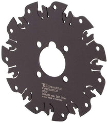 Kennametal - Arbor Hole Connection, 0.089" Cutting Width, 1-3/8" Depth of Cut, 5" Cutter Diam, 1-1/4" Hole Diam, 11 Tooth Indexable Slotting Cutter - KVNS Toolholder, OD 2087.. Insert - Eagle Tool & Supply