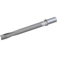Kennametal - Series KSEM Plus, Head Connection FDS28, 8xD, 1-1/2" Shank Diam, Drill Body - SSF Toolholder, 26.49mm Nose Diam, 378.26mm OAL, 283.01mm Drill Body Length, 226.01mm Flute Length, Weldon Flat Shank, Through Coolant - Eagle Tool & Supply