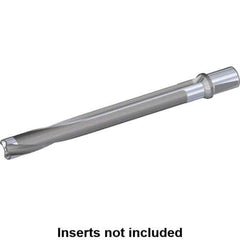 Kennametal - Series KSEM Plus, Head Connection FDS28, 8xD, 32mm Shank Diam, Drill Body - WD Toolholder, 26.5mm Nose Diam, 341mm OAL, 283mm Drill Body Length, 226mm Flute Length, Whistle Notch Shank, Through Coolant - Eagle Tool & Supply