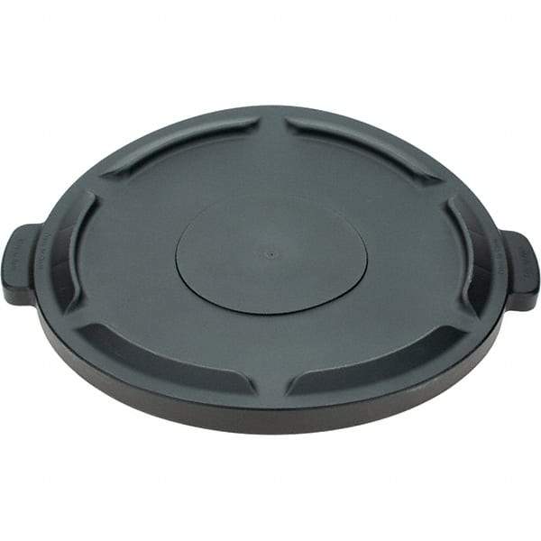 O-Cedar - Round Lid for Use with 44 Gal Round Trash Cans - Black, Plastic, For O-Cedar 6844 - Eagle Tool & Supply