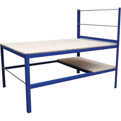 Vestil - 48 Wide x 72" Deep x 34" High, Wood Packaging Table - Fixed Legs - Eagle Tool & Supply