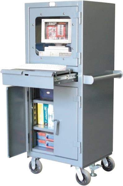 Strong Hold - Computer Cabinets Type: Mobile Computer Cabinet Width (Inch): 26 - Eagle Tool & Supply