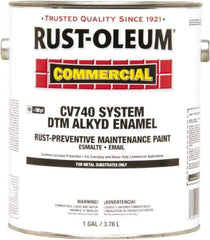 Rust-Oleum - 128 oz Yellow Paint Powder Coating - 265 to 440 Sq Ft Coverage - Eagle Tool & Supply