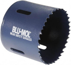 Disston - 55mm Diam, 1-7/8" Cutting Depth, Hole Saw - Bi-Metal Saw, Toothed Edge - Eagle Tool & Supply