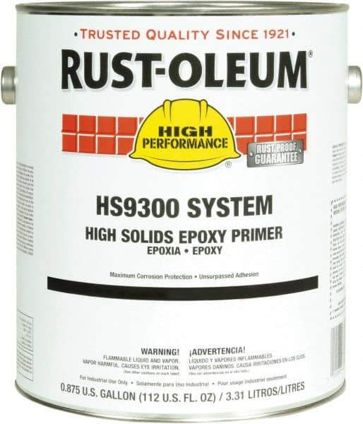 Rust-Oleum - 1 Gal Red Epoxy Primer - 275 to 475 Sq Ft Coverage, 415 gL Content, Quick Drying, Interior/Exterior - Eagle Tool & Supply