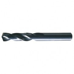 #12 RHS / RHC HSS 135 Degree Split Point Heavy Duty Screw Machine Length Drill - Steam Oxide - Eagle Tool & Supply