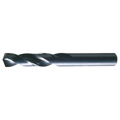 17.00mm RHS / RHC HSS 135 Degree Split Point Heavy Duty Screw Machine Length Drill - Steam Oxide - Exact Industrial Supply