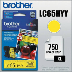 Brother - Yellow Ink Cartridge - Use with Brother MFC-5890CN, 5895CW, 6490CW, 6890CDW - Eagle Tool & Supply