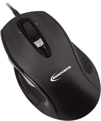 innovera - Black Mouse - Use with Mac OS X 10.4-10.7, Windows 98SE, Windows 2000, Windows XP, Windows Vista, 7 - Eagle Tool & Supply