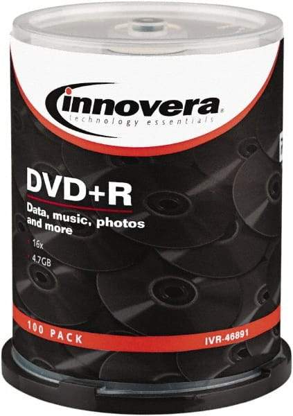 innovera - DVD+R Discs - Use with CD, DVD Drives - Eagle Tool & Supply