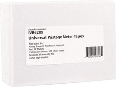 innovera - 5-1/4" Long, White Postage Label - For Pitney Bowes DM100i, DM200L, E700, E707, K700, Mailstation, P700 - Eagle Tool & Supply