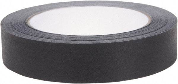 Duck - 15/16" Wide x 60 Yd Long Black Poly-Coated Paper Masking Tape - Series 240574 - Eagle Tool & Supply