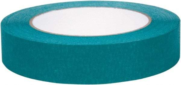 Duck - 15/16" Wide x 60 Yd Long Green Poly-Coated Paper Masking Tape - Series 240572 - Eagle Tool & Supply