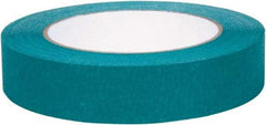 Duck - 15/16" Wide x 60 Yd Long Green Poly-Coated Paper Masking Tape - Series 240572 - Eagle Tool & Supply
