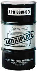 Lubriplate - 16 Gal Drum, Mineral Gear Oil - 15°F to 280°F, 650 SUS Viscosity at 100°F, 84 SUS Viscosity at 210°F, ISO 100 - Eagle Tool & Supply