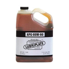 Lubriplate - 1 Gal Bottle, Mineral Gear Oil - 15°F to 280°F, 650 SUS Viscosity at 100°F, 84 SUS Viscosity at 210°F, ISO 100 - Eagle Tool & Supply