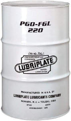 Lubriplate - 55 Gal Drum, Synthetic Gear Oil - 6°F to 443°F, 227 St Viscosity at 40°C, 42 St Viscosity at 100°C, ISO 220 - Eagle Tool & Supply