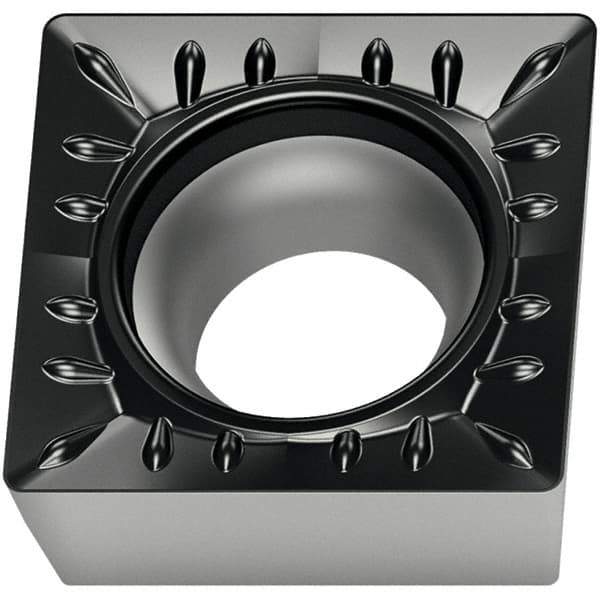 Walter - SCMT32.52 RP4 Grade WPP30S Carbide Turning Insert - 90° Square, 3/8" Inscr Circle, 5/32" Thick, 1/32" Corner Radius - Eagle Tool & Supply