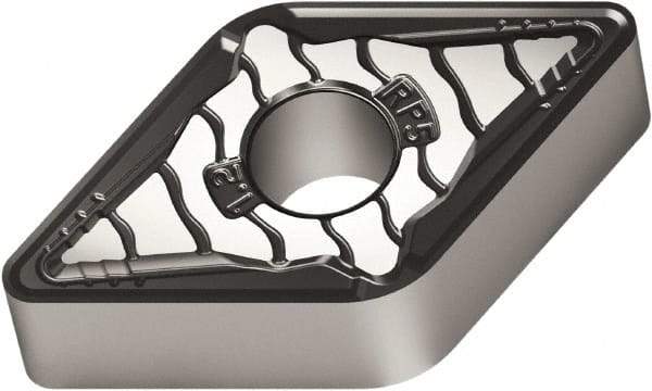 Walter - DNMG443 RP5 Grade WPP05S Carbide Turning Insert - 55° Diamond, 1/2" Inscr Circle, 1/4" Thick, 3/64" Corner Radius - Eagle Tool & Supply