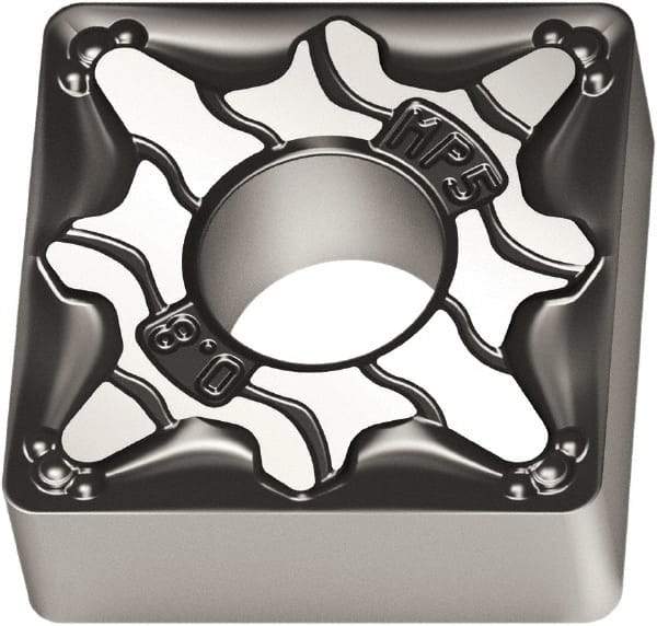 Walter - SNMG433 MP5 Grade WPP05S Carbide Turning Insert - 90° Square, 1/2" Inscr Circle, 3/16" Thick, 3/64" Corner Radius - Eagle Tool & Supply