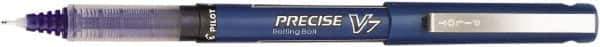 Pilot - Precision Point Roller Ball Pen - Blue - Eagle Tool & Supply
