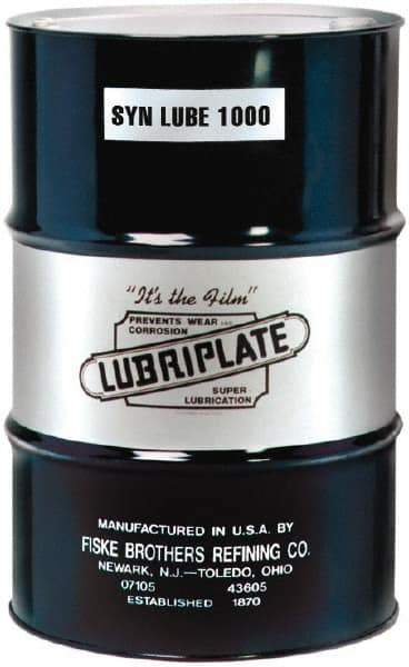 Lubriplate - 55 Gal Drum Synthetic Lubricant - High Temperature, Low Temperature, ISO Grade 1,000 - Eagle Tool & Supply