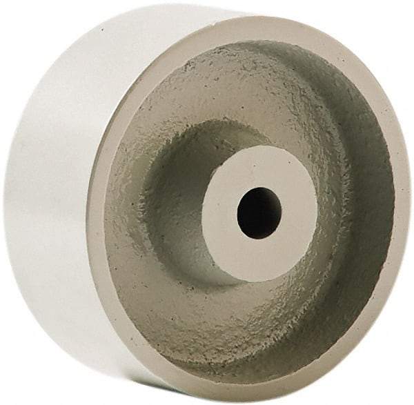 Fairbanks - 6 Inch Diameter x 2 Inch Wide, Semi-Steel Caster Wheel - 1,200 Lb. Capacity, 2-3/16 Inch Hub Length, 1/2 Inch Axle Diameter, Plain Bearing - Eagle Tool & Supply