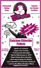 Bare Ground Solutions - 50 Lb Bag Calcium Chloride Pellets - Effective to -20°F - Eagle Tool & Supply